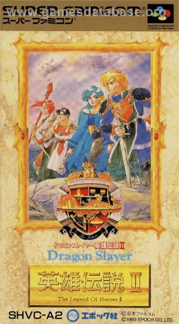 Cover Dragon Slayer - Eiyuu Densetsu II for Super Nintendo